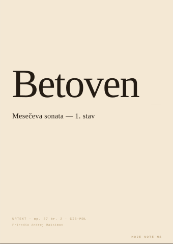 Mesečeva sonata — 1. stav