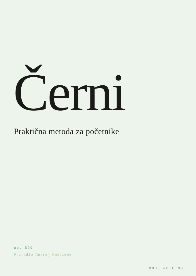 Naslovna strana — Praktična metoda za početnike
